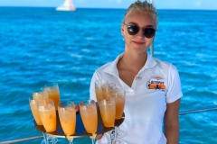 Champagne Brunch Octopus Aruba Sailing